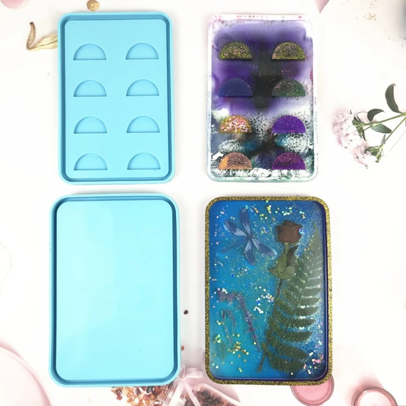 Epoxy Resin Mold Eyelash Storage Box Silicone Mould DIY Crafts Jewelry Container Making Tool
Epoxy Resin Mold Eyelash Storage Box Silicone Mould DIY Crafts Jewelry Container Making Tool