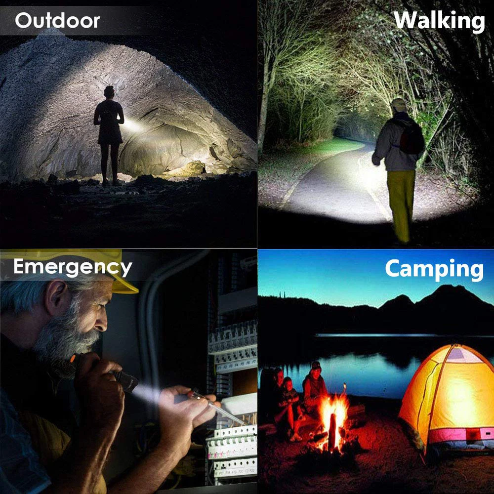 T6 Tactical LED Flashlight 10W USB Rechargeable Outdoor Camping Light Portable Fishing Lighting Emergency Night | Лампы и освещение