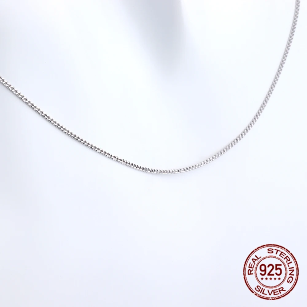 S925 silver chain necklace for women, wild pendant silver necklace, 40-45mm sterling silver O-shaped chain
S925 silver chain necklace for women, wild pendant silver necklace, 40-45mm sterling silver O-shaped chain
