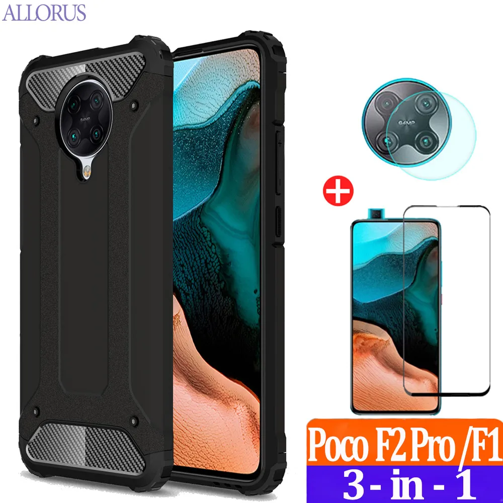 Бампер Чехол для телефона Xiaomi Poco F2 Pro Покофон Ф2 про Броня Противоударные защитные