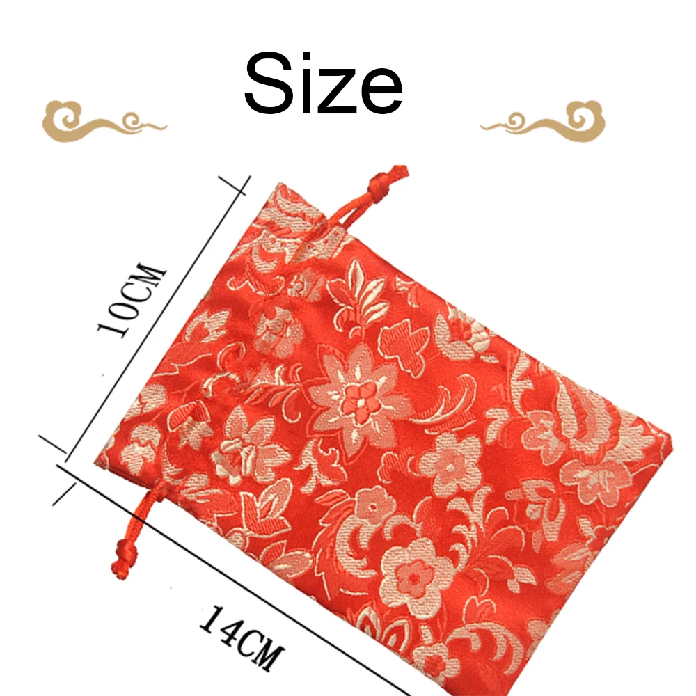 Handmade Fabric Satin Embroidered Drawstring Gift Storage Bag Jewelry Packaging Bag Pouch Christmas Wedding Birthday Gift Bag 
Handmade Fabric Satin Embroidered Drawstring Gift Storage Bag Jewelry Packaging Bag Pouch Christmas Wedding Birthday Gift Bag