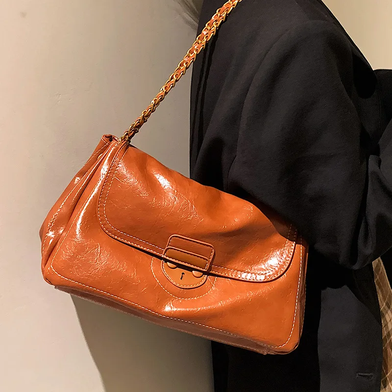 Vintage Shoulder Bag for Women 2021 Handbag and Purses Luxury PU Leather Massager Pocket Pouch Chians Crossbody Bag for lady
Vintage Shoulder Bag for Women 2021 Handbag and Purses Luxury PU Leather Massager Pocket Pouch Chians Crossbody Bag for lady