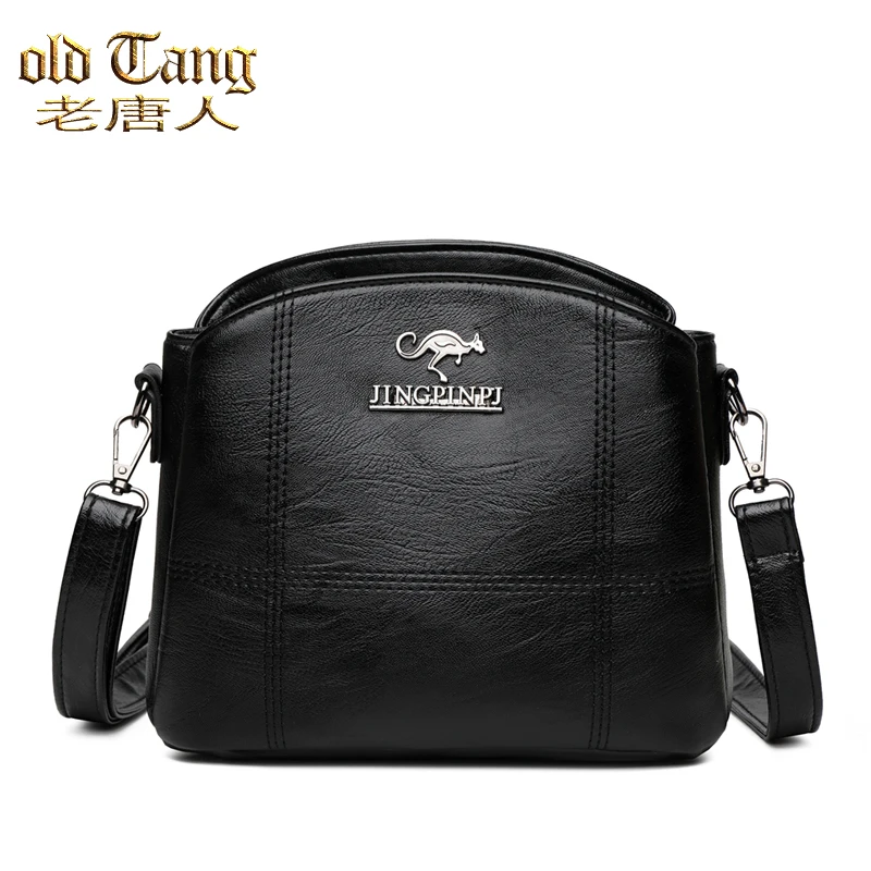 OLD TANG Solid Leather Small Casual Shoulder Bags for Women 2021 New Designer Multi-Pocket Simple Crossbody Bag Sac A Main
OLD TANG Solid Leather Small Casual Shoulder Bags for Women 2021 New Designer Multi-Pocket Simple Crossbody Bag Sac A Main