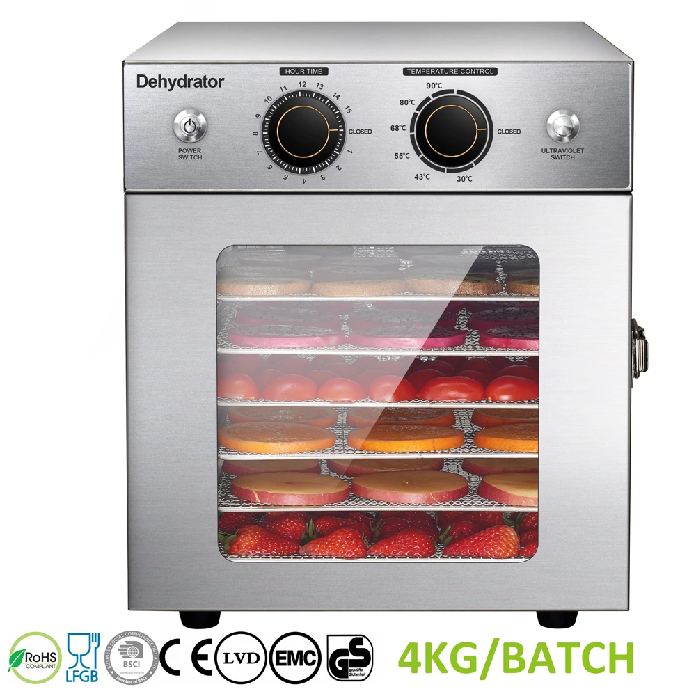 220VFood Dehydrator Machine Electric Dryer Dehydrators Electric Fruit Dryer for Food Beef Jerky Meat Fruits and Vegetables Dryer
220VFood Dehydrator Machine Electric Dryer Dehydrators Electric Fruit Dryer for Food Beef Jerky Meat Fruits and Vegetables Dryer