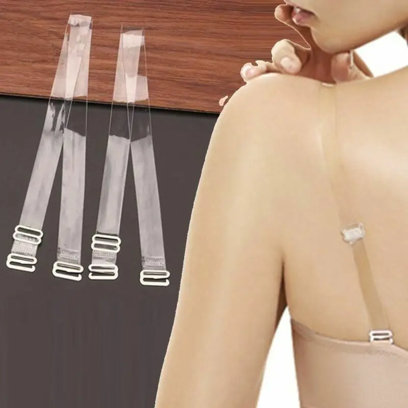 Detachable Clear Transparent Invisible Bra Strap Adjustable Shoulder Straps
Detachable Clear Transparent Invisible Bra Strap Adjustable Shoulder Straps