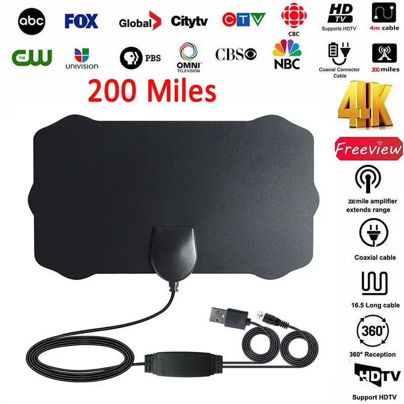 Антенна MeterMall, радиус действия 200 миль, ТВ, цифровая антенна HD Sky Wire 4K, цифровая комнатная антенна Sky Wire HD TV 1080P с усилителем сигнала
Антенна MeterMall, радиус действия 200 миль, ТВ, цифровая антенна HD Sky Wire 4K, цифровая комнатная антенна Sky Wire HD TV 1080P с усилителем сигнала