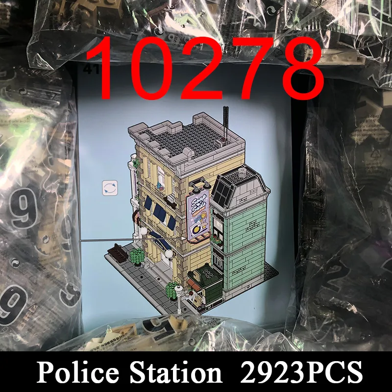MOC 2923pcs Expert City House10278 2923pcs Police Station Model Building Blocks Toys for children kids birthday Christmas Gifts
MOC 2923pcs Expert City House10278 2923pcs Police Station Model Building Blocks Toys for children kids birthday Christmas Gifts