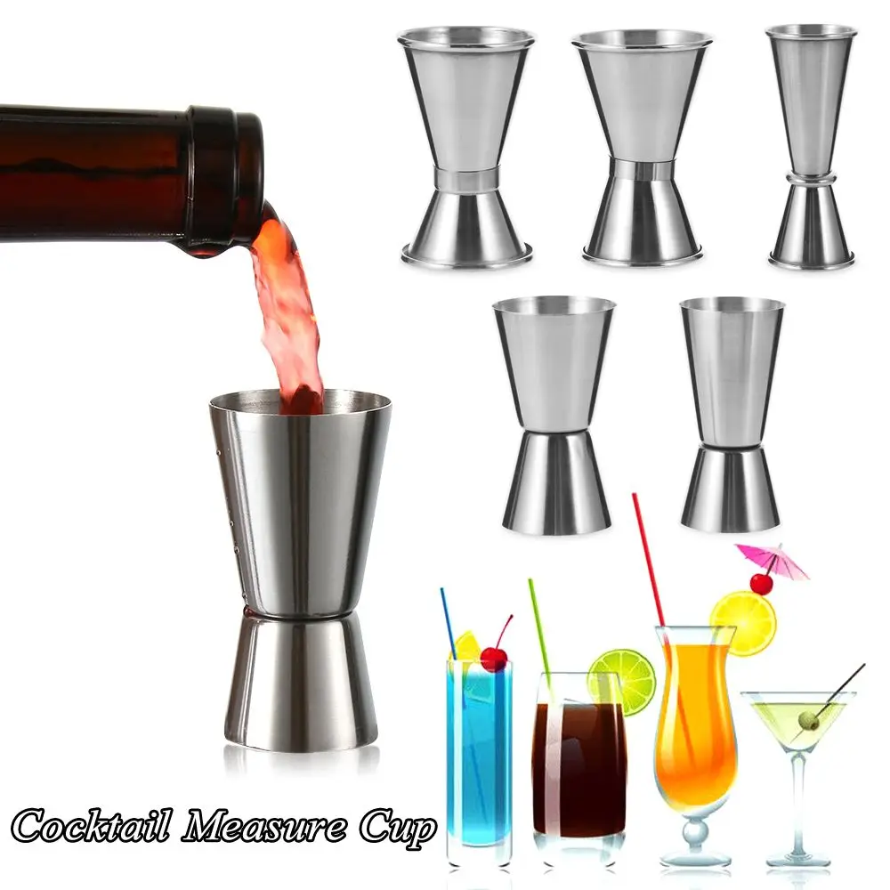 Home & Living Stainless Steel Dual Shot Cocktail Mug Drinking Spirit Measure Cup Bar Measure Jigger Tools Kitchen Gadgets
Home & Living Stainless Steel Dual Shot Cocktail Mug Drinking Spirit Measure Cup Bar Measure Jigger Tools Kitchen Gadgets