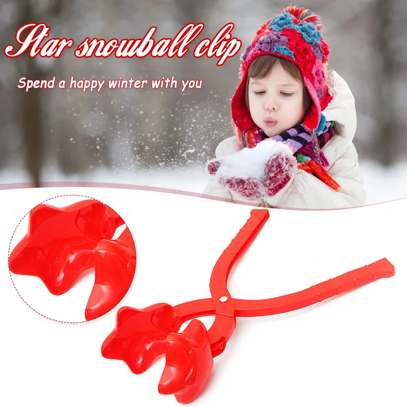 Snowball Maker Clip DIY Cartoon Star Shaped Snow Toy Portable Outdoor Beach Toy Great Gift for Children ED889
Snowball Maker Clip DIY Cartoon Star Shaped Snow Toy Portable Outdoor Beach Toy Great Gift for Children ED889
