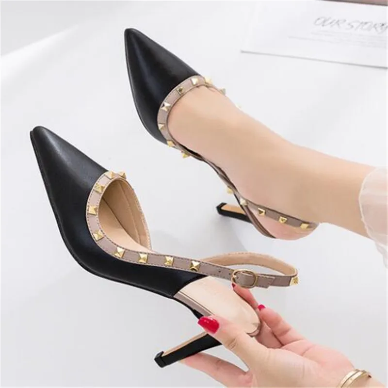 Dropshipping Studded high heel women's stiletto pointed fashion sexy women's shoes italian with matching bags zapatos de mujer
Dropshipping Studded high heel women's stiletto pointed fashion sexy women's shoes italian with matching bags zapatos de mujer