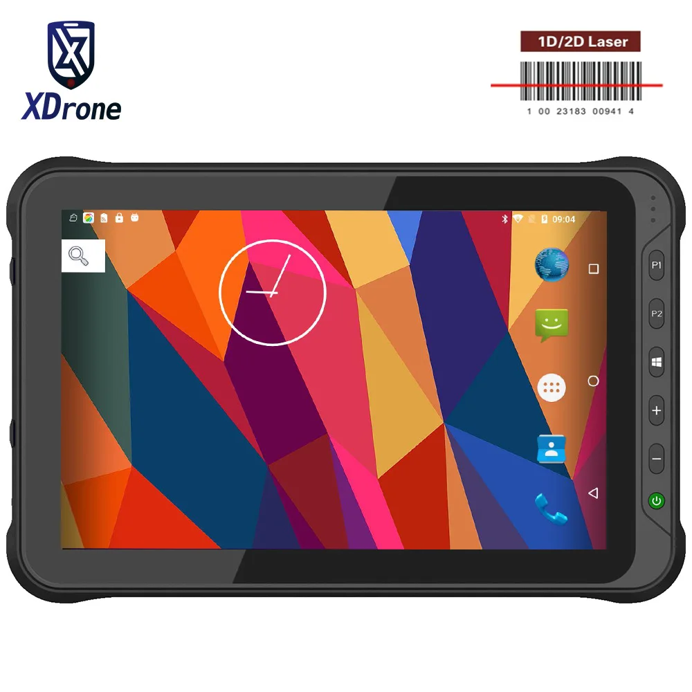 Handheld 10.1" Android Tablet PC PDA Barcode Reader 2D Laser Scanner 4G Lte Wireless Waterproof UHF RFID Fingerprint Reader GPS
Handheld 10.1" Android Tablet PC PDA Barcode Reader 2D Laser Scanner 4G Lte Wireless Waterproof UHF RFID Fingerprint Reader GPS