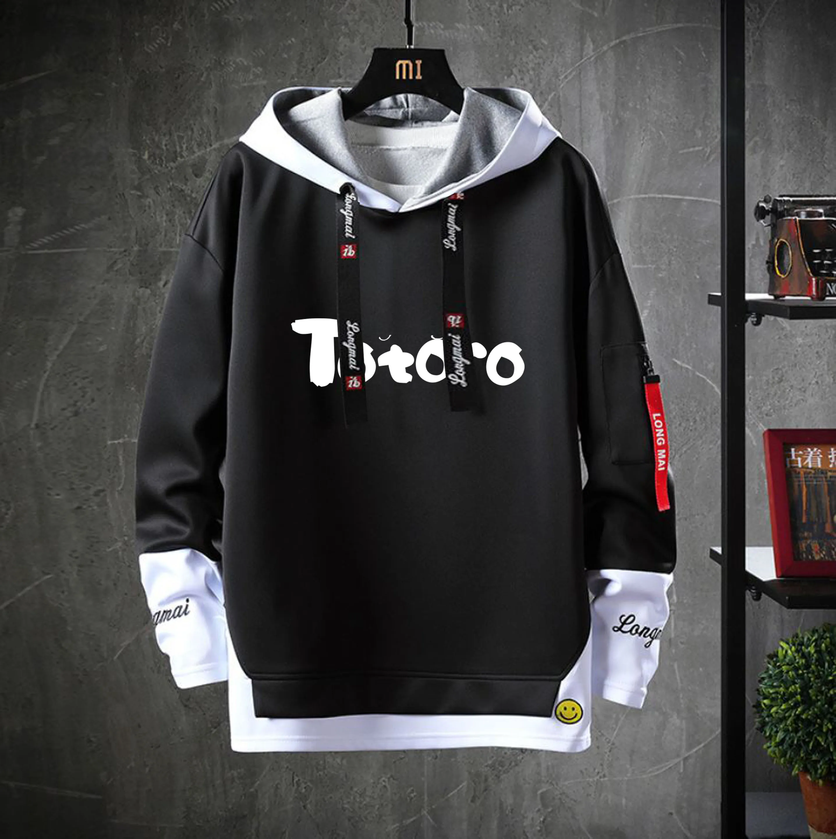 anime TOTORO Hooded Teenagers cartoon Costume Unisex Casual Fake Two-Piece Hoodies Sweatshirt jacket coat
anime TOTORO Hooded Teenagers cartoon Costume Unisex Casual Fake Two-Piece Hoodies Sweatshirt jacket coat