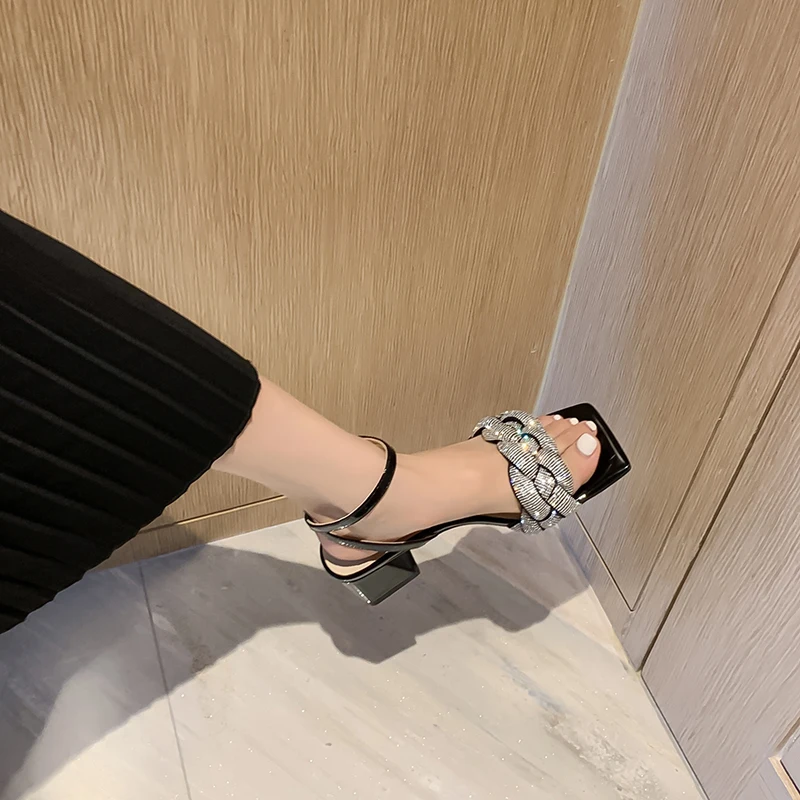 Krazing Pot size 40 bling crystal high heels peep toe sweet fashion summer shoes elegant dress buckle straps women sandals L42
Krazing Pot size 40 bling crystal high heels peep toe sweet fashion summer shoes elegant dress buckle straps women sandals L42