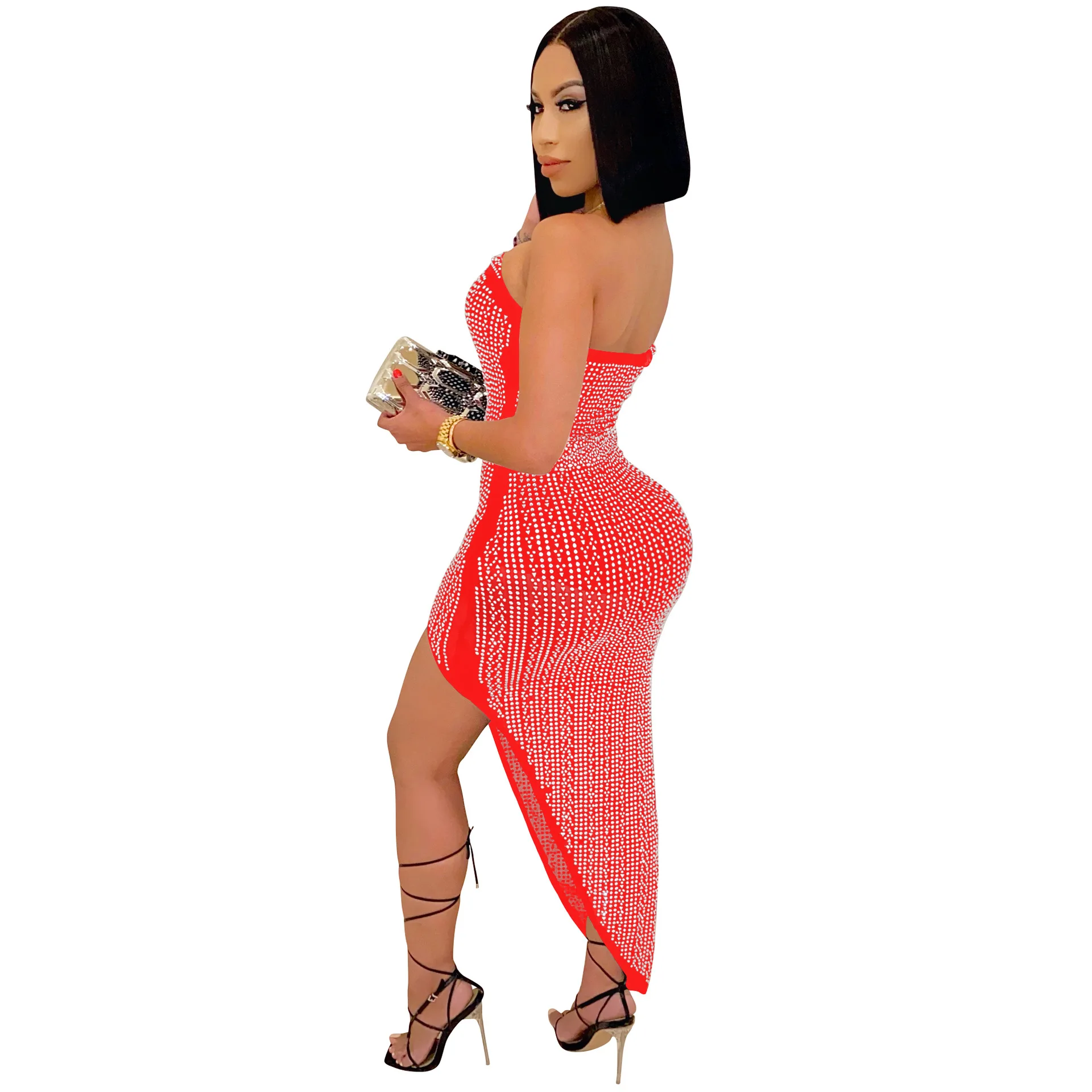 Zoctuo Rhinestone Sexy Bodycon Dresses New Fashion Solid Slit Maxi Dresses For Women One Shoulder Lady Party Club Dresses
Zoctuo Rhinestone Sexy Bodycon Dresses New Fashion Solid Slit Maxi Dresses For Women One Shoulder Lady Party Club Dresses