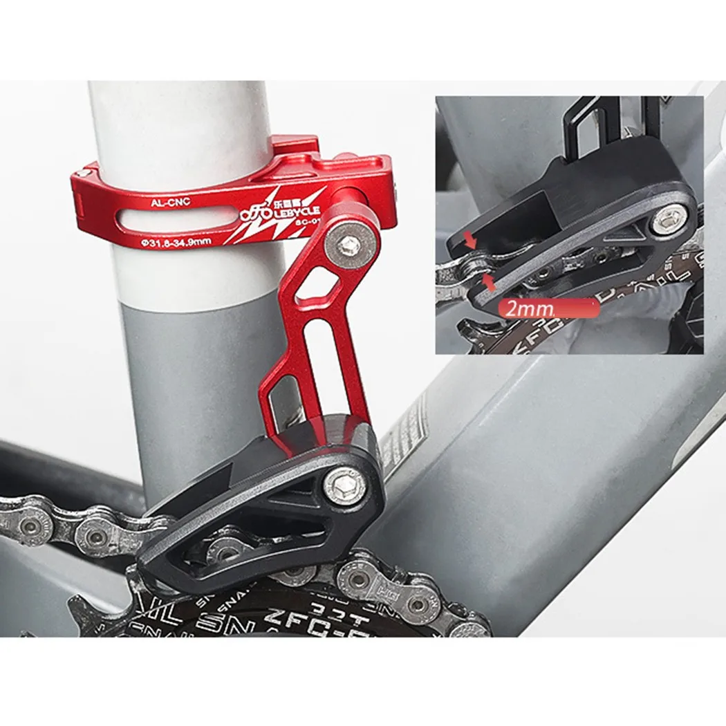 Mountain Bicycle Chain Guide 1S Single Seat Tube Clamp Chain Guide 27.2/ 34.9mm Seat Tube Clamp Universal
Mountain Bicycle Chain Guide 1S Single Seat Tube Clamp Chain Guide 27.2/ 34.9mm Seat Tube Clamp Universal