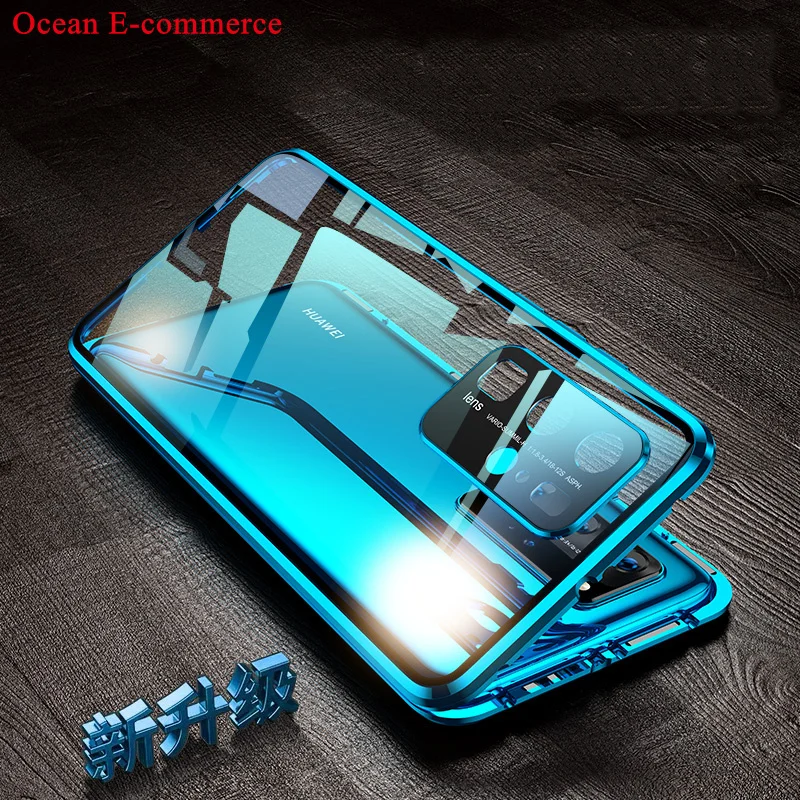 High Quality Camera Protection Aluminum Metal & Tempered Glass Case For Huawei P40/ Pro Luxury 360 Full Protection Magnet Cover
High Quality Camera Protection Aluminum Metal & Tempered Glass Case For Huawei P40/ Pro Luxury 360 Full Protection Magnet Cover
