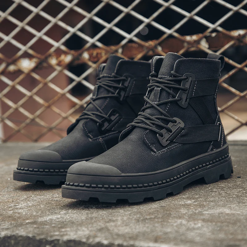Casual Boots Men Men Black Casual Shoes 2020 Boots Outdoor Footwear Men's Leather For Sports Sneaker Man Shoe Fashion
Casual Boots Men Men Black Casual Shoes 2020 Boots Outdoor Footwear Men's Leather For Sports Sneaker Man Shoe Fashion