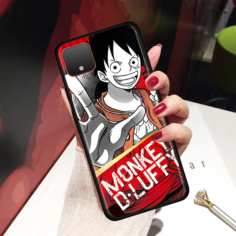 Anime Red One Piece Case for Google Pixel 4 XL 4 4a Cover For Google Pixel 5 4G 5G Soft Silicone Black Shell Cover Coque
Anime Red One Piece Case for Google Pixel 4 XL 4 4a Cover For Google Pixel 5 4G 5G Soft Silicone Black Shell Cover Coque