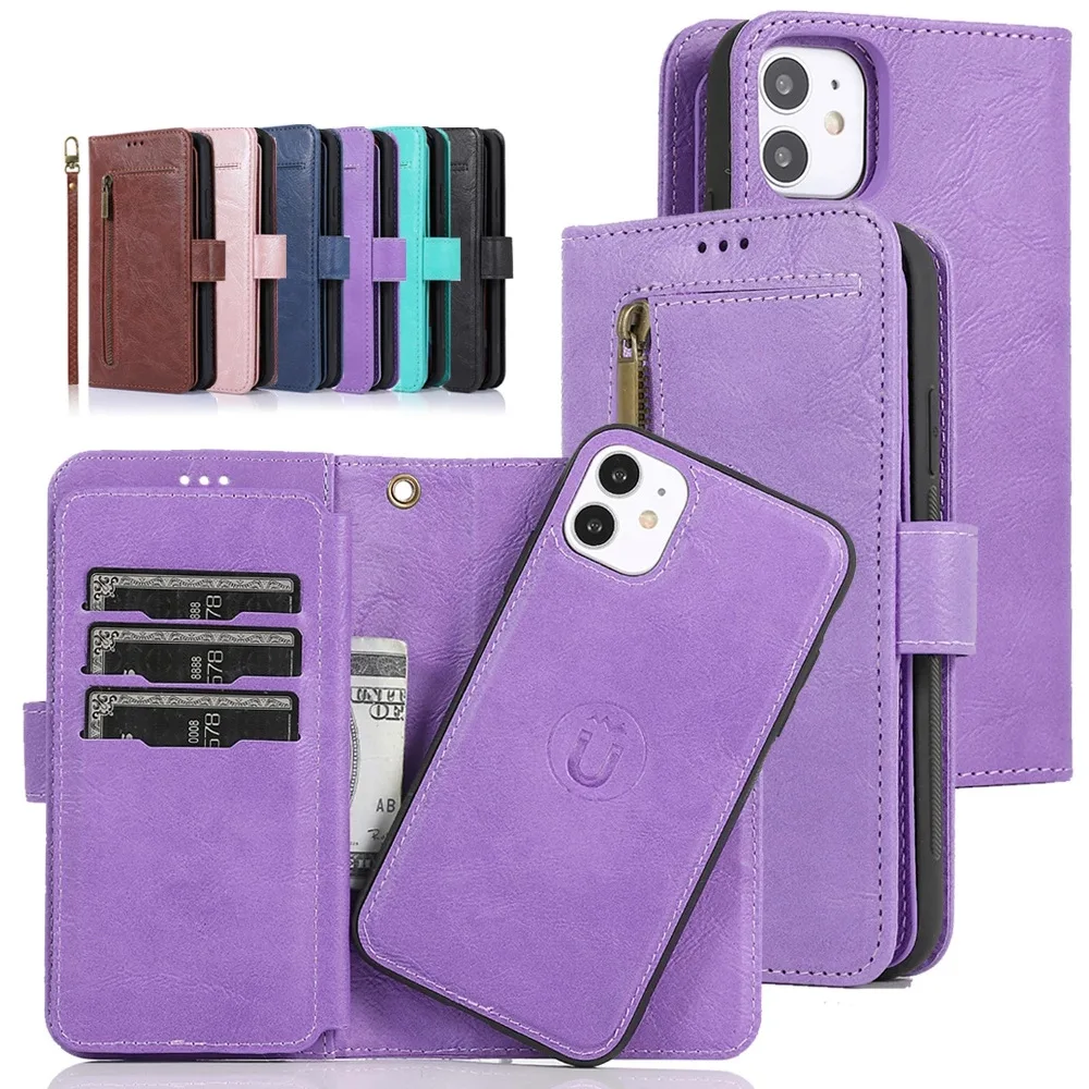 2 in 1 Magnetic Detachable Leather Wallet Case For iPhone 13 12 Mini 11 Pro XS Max X XS 7 8 6 6S Plus SE2 Magnet Removable Cover
2 in 1 Magnetic Detachable Leather Wallet Case For iPhone 13 12 Mini 11 Pro XS Max X XS 7 8 6 6S Plus SE2 Magnet Removable Cover
