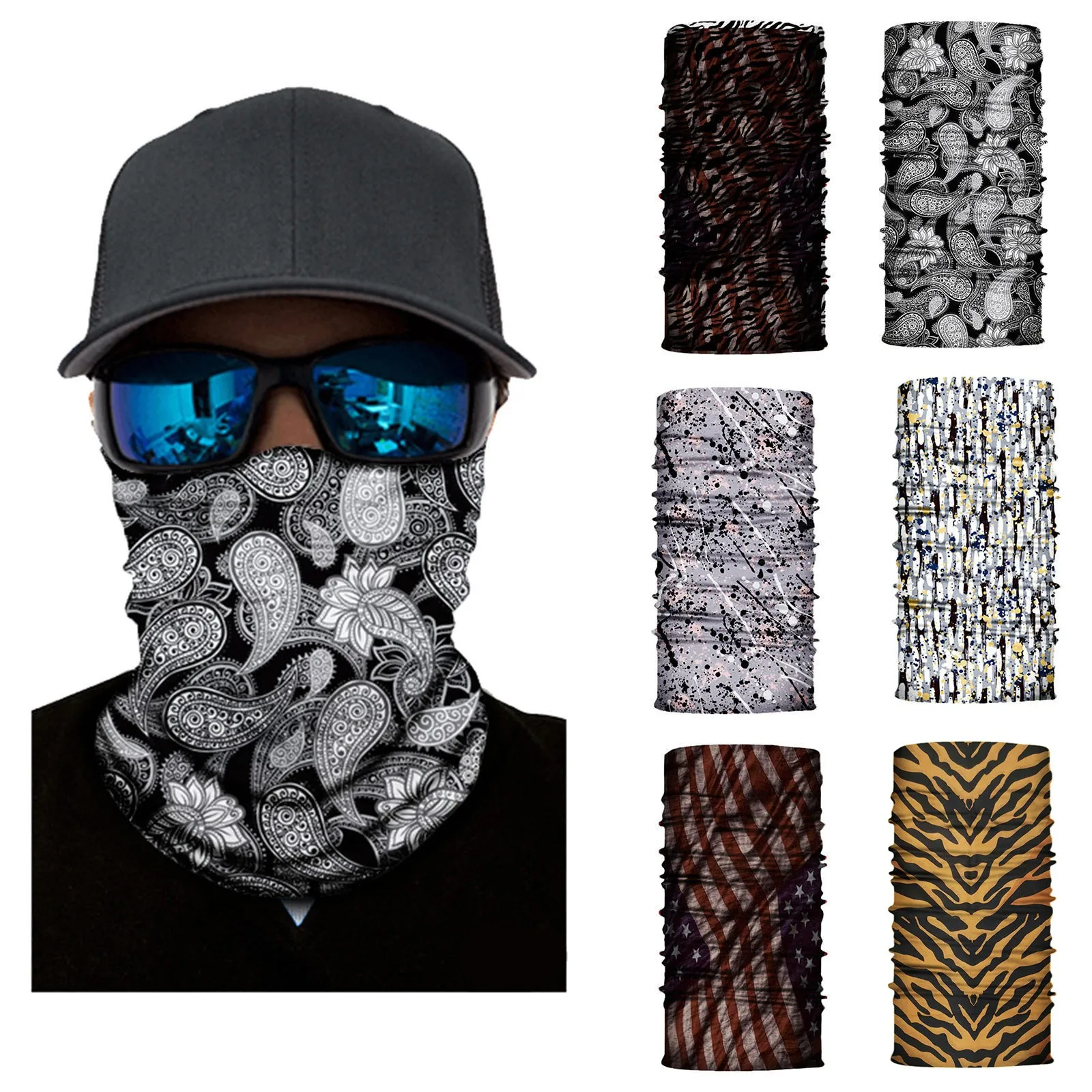 3d Breathable Hiking Magic Scarf Buffs Balaclava Neck Warmer Gaiter Face Shield Men Halloween Headband Mask Face Scarf 
3d Breathable Hiking Magic Scarf Buffs Balaclava Neck Warmer Gaiter Face Shield Men Halloween Headband Mask Face Scarf