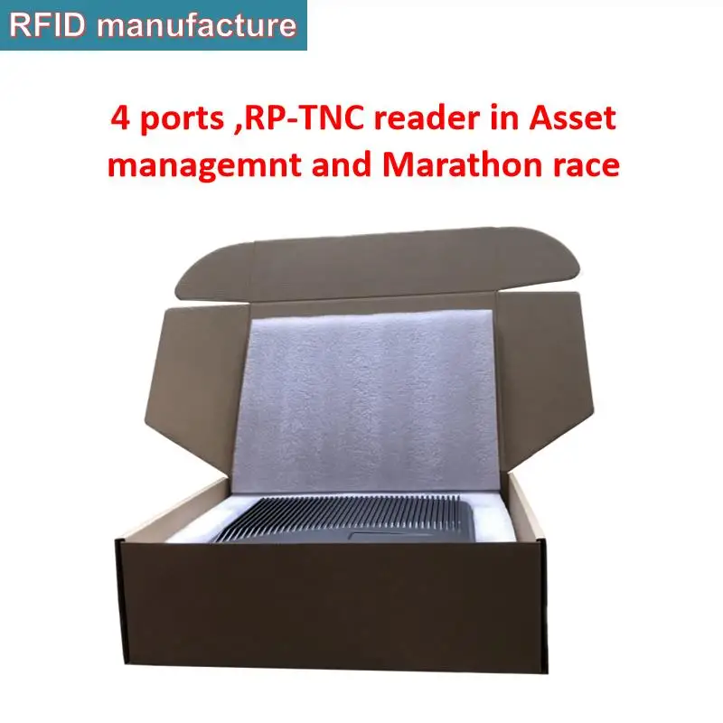 8ports UHF RFID reader rfid RP-TNC passive epc 865~868Mh impinj r2000 for rfid tag timing transponders race mat in running race
8ports UHF RFID reader rfid RP-TNC passive epc 865~868Mh impinj r2000 for rfid tag timing transponders race mat in running race