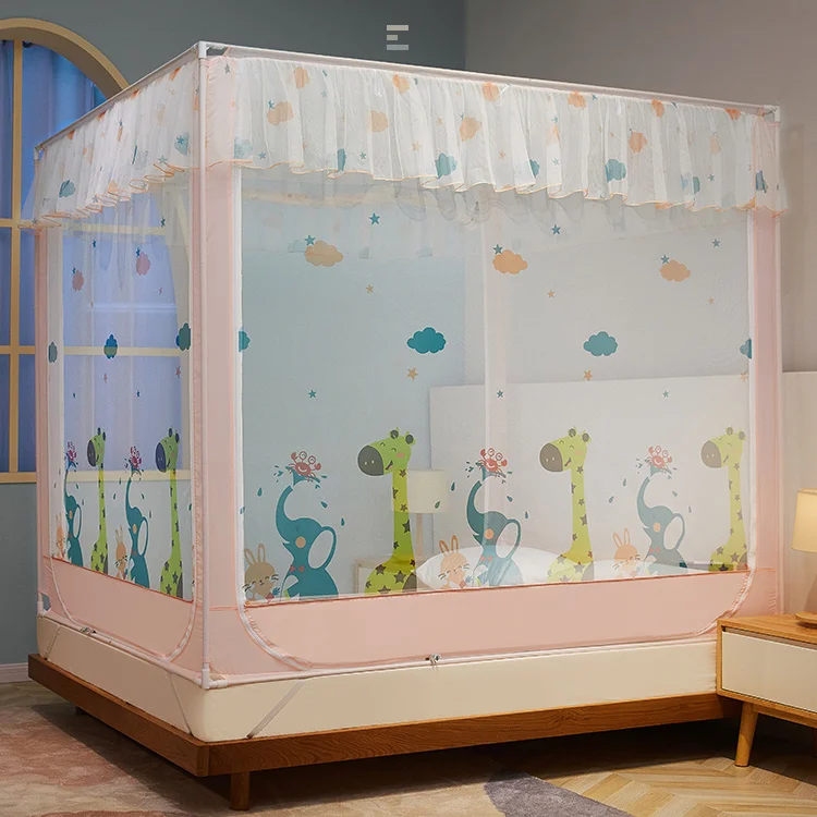 Foldable Mosquito Net Three Door Bracket Fully Enclosed Full Bottom Mosquito Net Canopy Frame Muskietennet Room Decor BS50MN
Foldable Mosquito Net Three Door Bracket Fully Enclosed Full Bottom Mosquito Net Canopy Frame Muskietennet Room Decor BS50MN