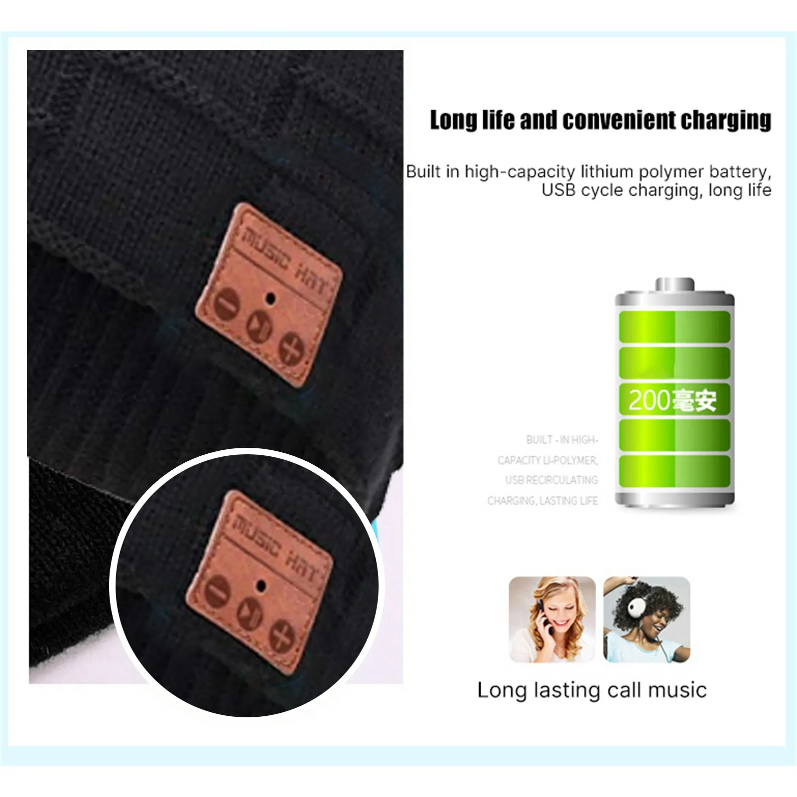 Bluetooth Beanie Hat For Adult Men Women Music Christmas Birthday Gift Warm, Comfortable and Stylish Misshalo Bluetooth hats
Bluetooth Beanie Hat For Adult Men Women Music Christmas Birthday Gift Warm, Comfortable and Stylish Misshalo Bluetooth hats