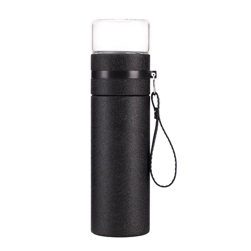 400ml Flask Stainless Steel Thermos Bottle Glass Tea Maker Vacuum Mug Tea Partition Strainer Thermo Cup With Portable Rope
400ml Flask Stainless Steel Thermos Bottle Glass Tea Maker Vacuum Mug Tea Partition Strainer Thermo Cup With Portable Rope