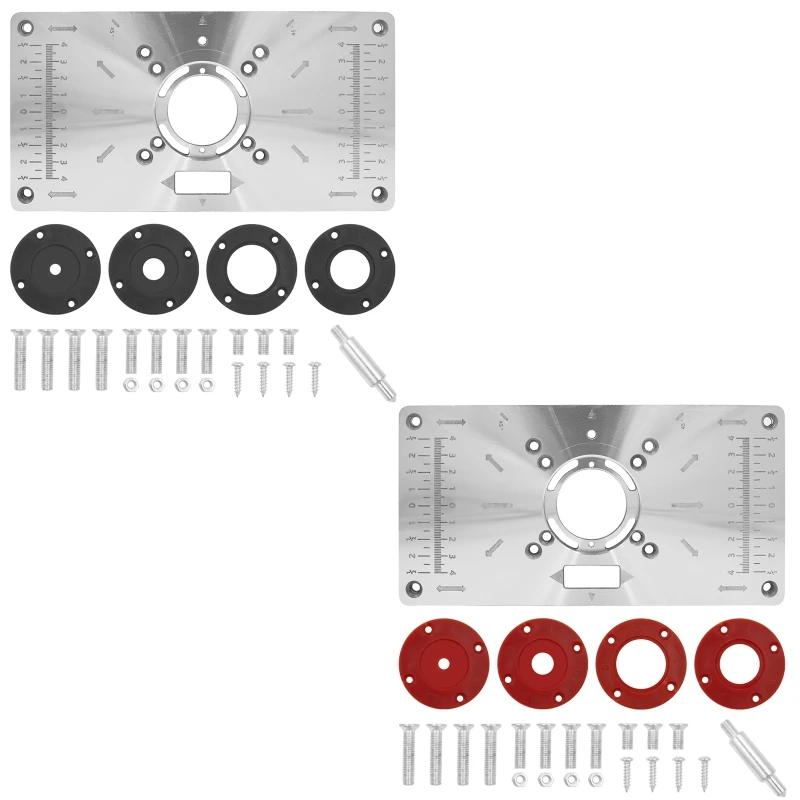 Engraving Trimming Machine Flip Board Aluminium Router Table Insert Plate for Woodworking Router Table Insert Plate
Engraving Trimming Machine Flip Board Aluminium Router Table Insert Plate for Woodworking Router Table Insert Plate