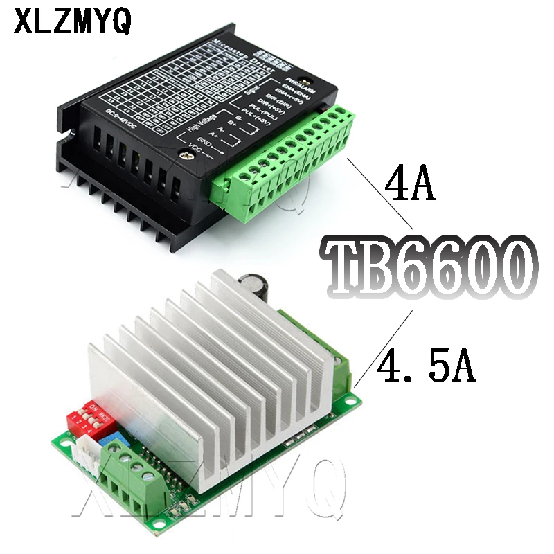 

TB6600 Stepper Motor Driver Nema 23 Nema 34 42/57/86 Nema17 32 Segments 4.0A 4.5A 42VDC CNC Engraving Machine Driver Controller