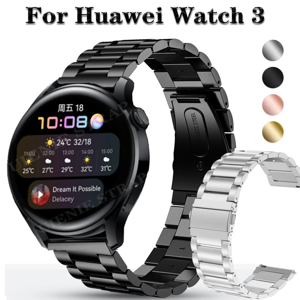 For Huawei Watch 3 / GT 2 46mm GT2 Pro 2e Stainless Steel Strap Quick Release Watchband Metal Wristband Bracelet 22mm Watch Band
For Huawei Watch 3 / GT 2 46mm GT2 Pro 2e Stainless Steel Strap Quick Release Watchband Metal Wristband Bracelet 22mm Watch Band