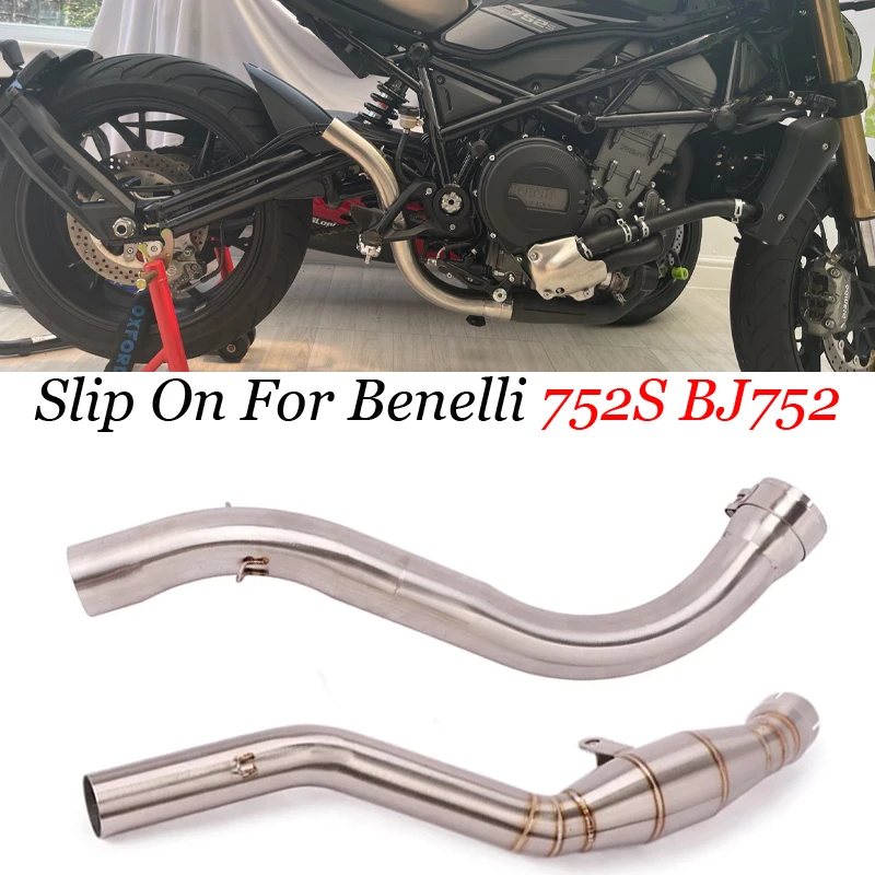 Slip On For Benelli 752S BJ752 Motorcycle Exhaust Pipe System Escape Modify Tube Link Pipe Catalyst Delete Eliminator Enhanced
Slip On For Benelli 752S BJ752 Motorcycle Exhaust Pipe System Escape Modify Tube Link Pipe Catalyst Delete Eliminator Enhanced