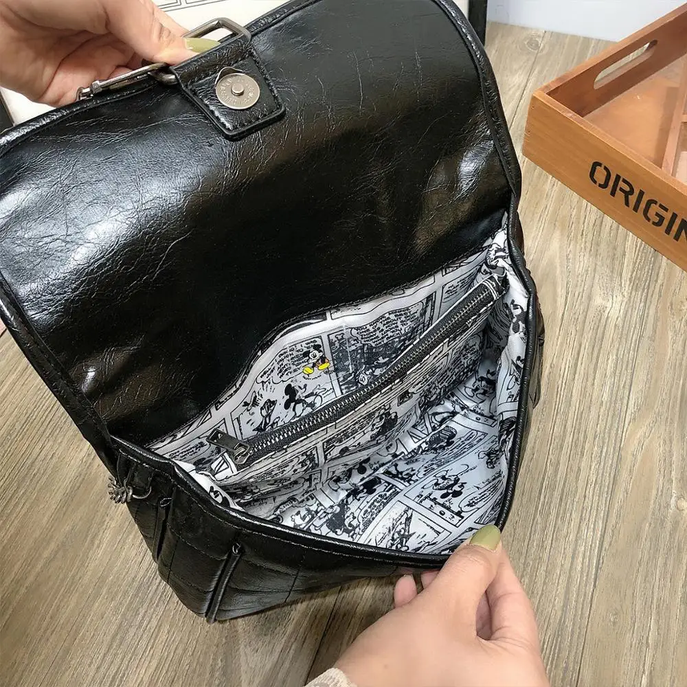 mickey PU Leather Crossbody Bags For Women 2020 Chain Female Shoulder Handbags Purses Travel Cross Body Bag
mickey PU Leather Crossbody Bags For Women 2020 Chain Female Shoulder Handbags Purses Travel Cross Body Bag