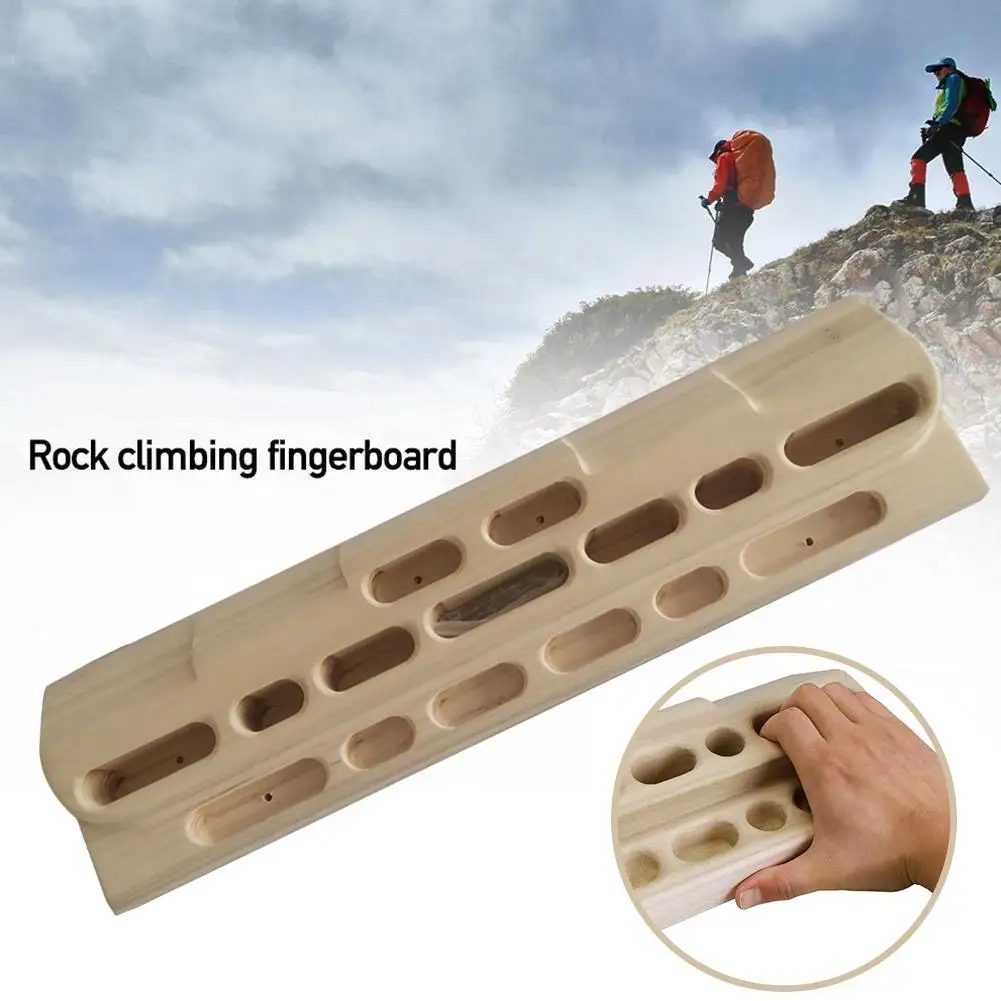 Indoor Rock Climbing Hangboard Rock Climbing Training Board Climbing Grip Board Fingerboard For Climbing
Indoor Rock Climbing Hangboard Rock Climbing Training Board Climbing Grip Board Fingerboard For Climbing