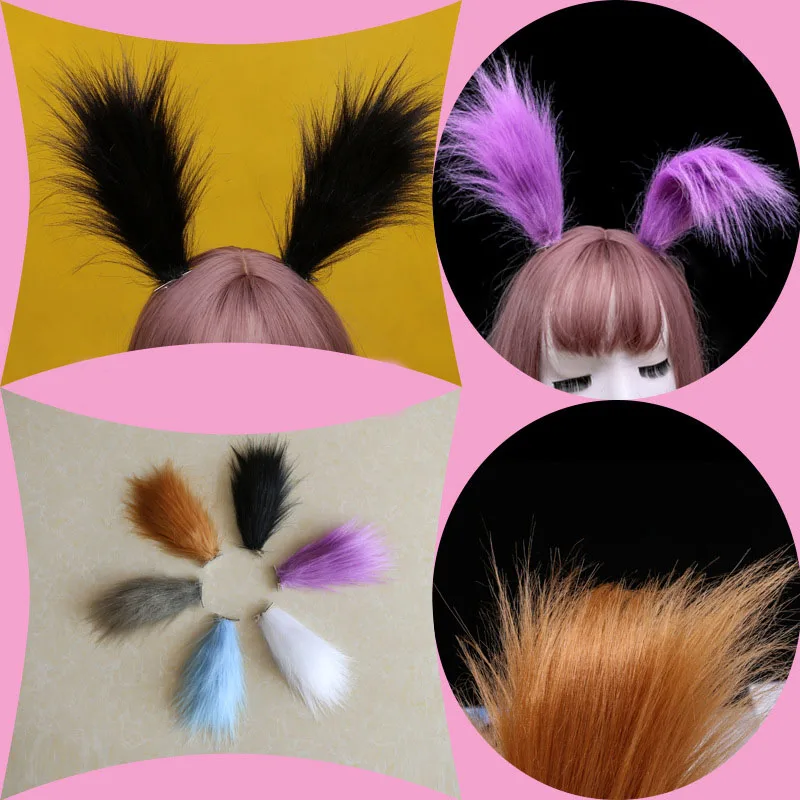 Girls Cute Long Furry Rabbit Ear Headwear Costume Accessories Haircilp Stage Dancing Party Favors Gift 
Girls Cute Long Furry Rabbit Ear Headwear Costume Accessories Haircilp Stage Dancing Party Favors Gift