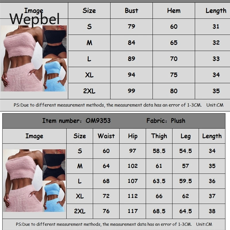 WEPBEL Two Piece Pajamas Outfits Women Sets Plain Short Plush Set Short Strapless Tops + High Waist Short Pants Women Pajamas
WEPBEL Two Piece Pajamas Outfits Women Sets Plain Short Plush Set Short Strapless Tops + High Waist Short Pants Women Pajamas