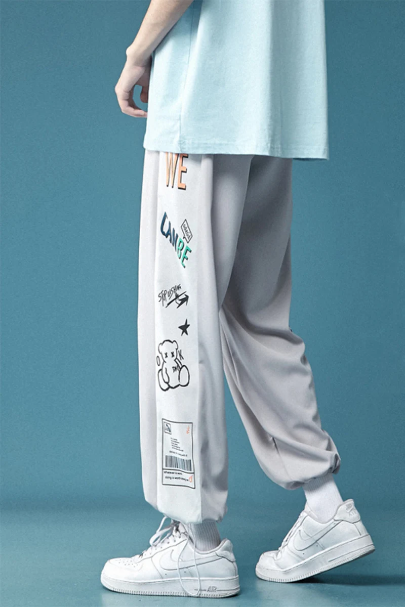 Draping Ice Silk Leggings Men's Summer Thin Korean Style Trendy Fashion Brand Ins Loose Tappered Drawstring Leisure Pants
Draping Ice Silk Leggings Men's Summer Thin Korean Style Trendy Fashion Brand Ins Loose Tappered Drawstring Leisure Pants