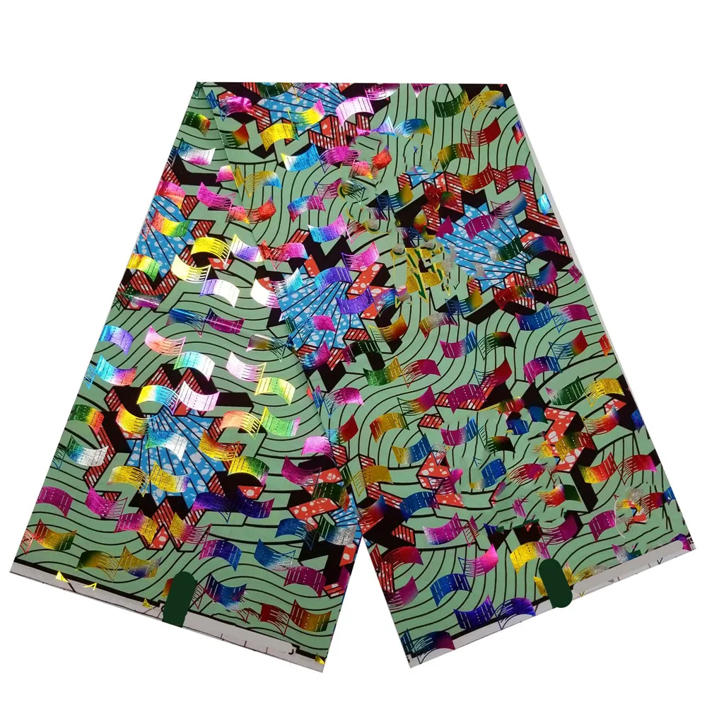 Высококачественные африканские мягкие золотые Вощеные ткани, нигерийский красочный золотой воск с принтом Анкары, 100% хлопок, Loincloth 6yardsTN1005-1 
Высококачественные африканские мягкие золотые Вощеные ткани, нигерийский красочный золотой воск с принтом Анкары, 100% хлопок, Loincloth 6yardsTN1005-1