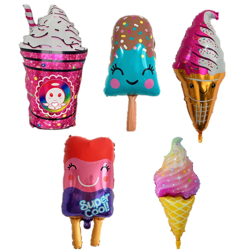 10pcs Summer party rainbow ice cream foil balloon birthday party sweet pink chocolate food decoration cake donut baloon
10pcs Summer party rainbow ice cream foil balloon birthday party sweet pink chocolate food decoration cake donut baloon