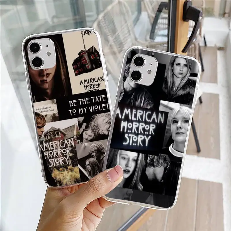 AHS American Horror Story TV series Phone Case For iphone 5s 6 7 8 11 12 plus xsmax xr pro mini se Transparent Cover Fundas
AHS American Horror Story TV series Phone Case For iphone 5s 6 7 8 11 12 plus xsmax xr pro mini se Transparent Cover Fundas