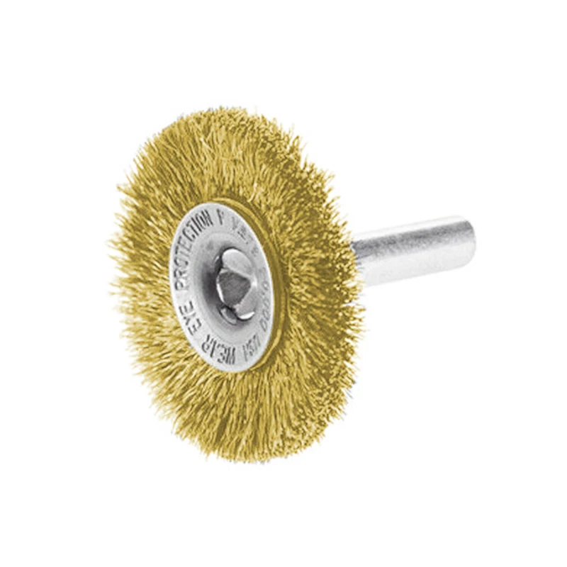 2 Inch Steel Wire brush 4500 RPM Carbon Steel Polishing Wheels Kit 0.014 in For Rotary Tool Drill Bit
2 Inch Steel Wire brush 4500 RPM Carbon Steel Polishing Wheels Kit 0.014 in For Rotary Tool Drill Bit