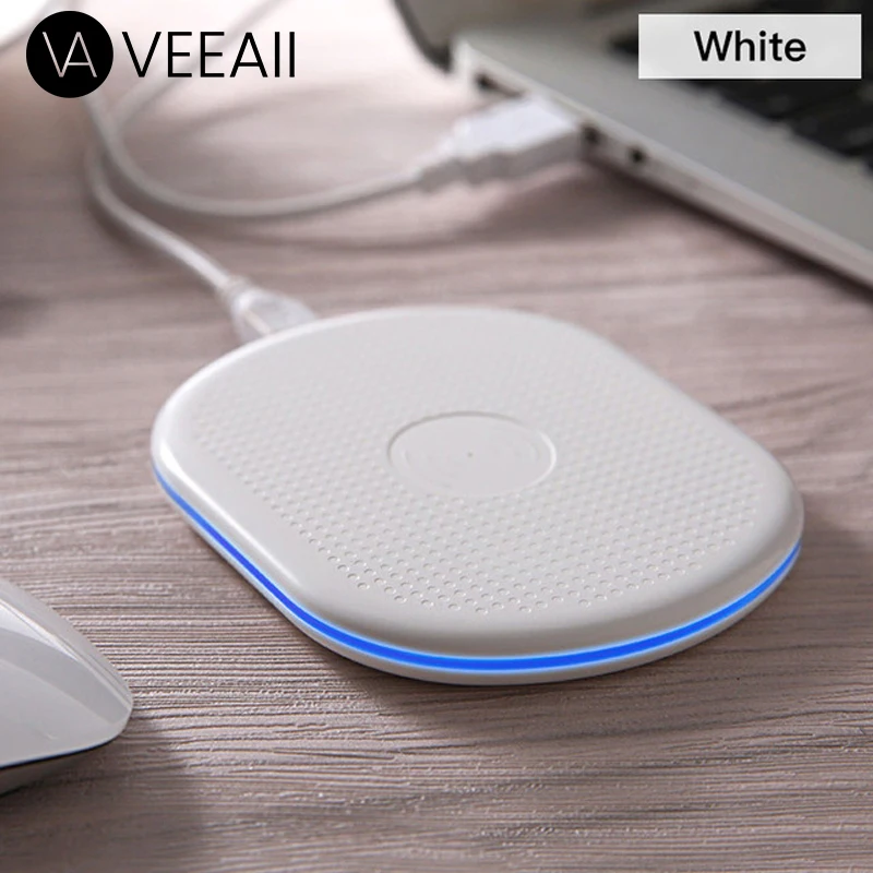 VEEAII Qi 5 Вт Беспроводное зарядное устройство для huawei P30 Xiaomi redmi note 7 8 samsung S9 S10 iPhone XR X XS