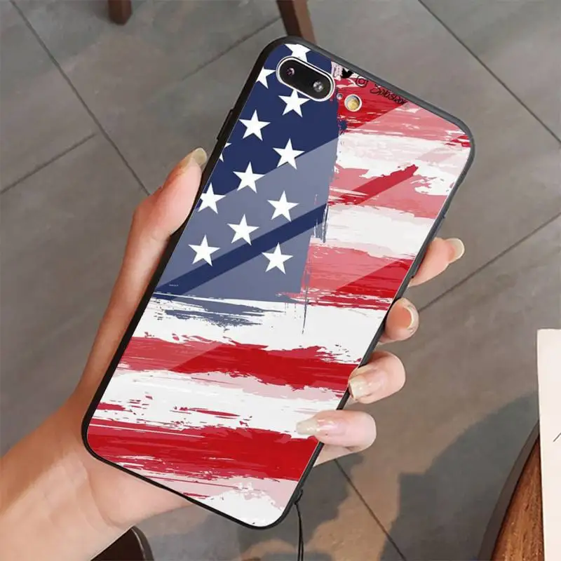 America USA Flag high quality luxury fashion Phone Case shell Tempered glass For iphone 5C 6 6S 7 8 plus X XS XR 11 PRO MAX
America USA Flag high quality luxury fashion Phone Case shell Tempered glass For iphone 5C 6 6S 7 8 plus X XS XR 11 PRO MAX