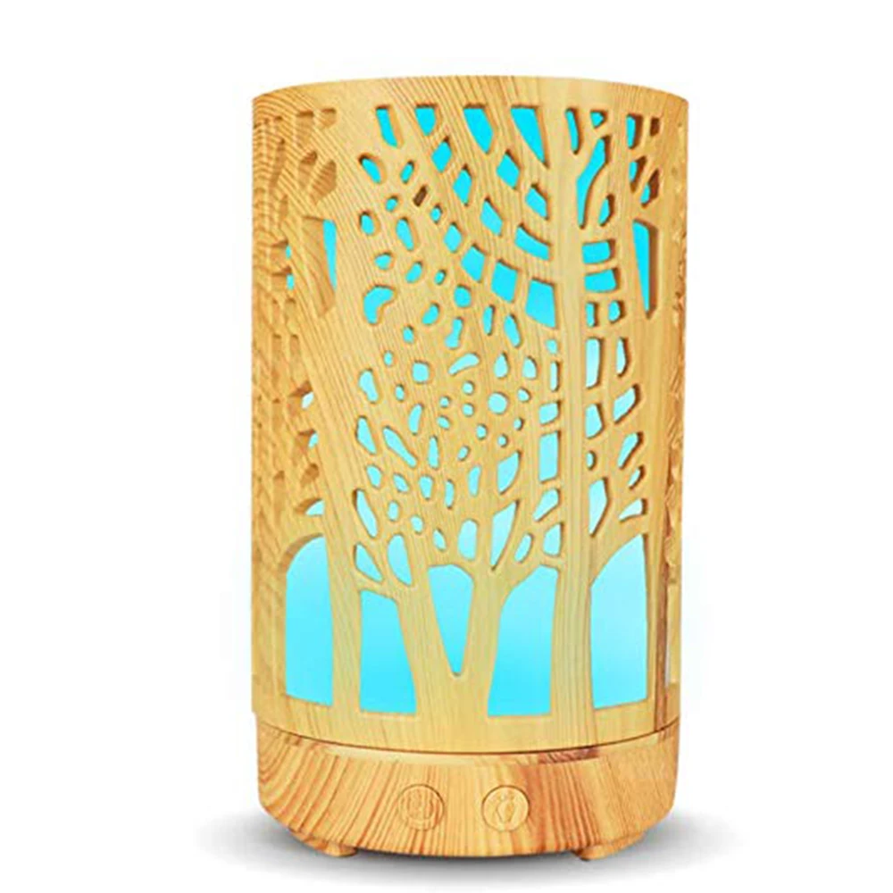 Увлажнитель воздуха Арома диффузор эфирного масла 7 цветов светодиодный ночной