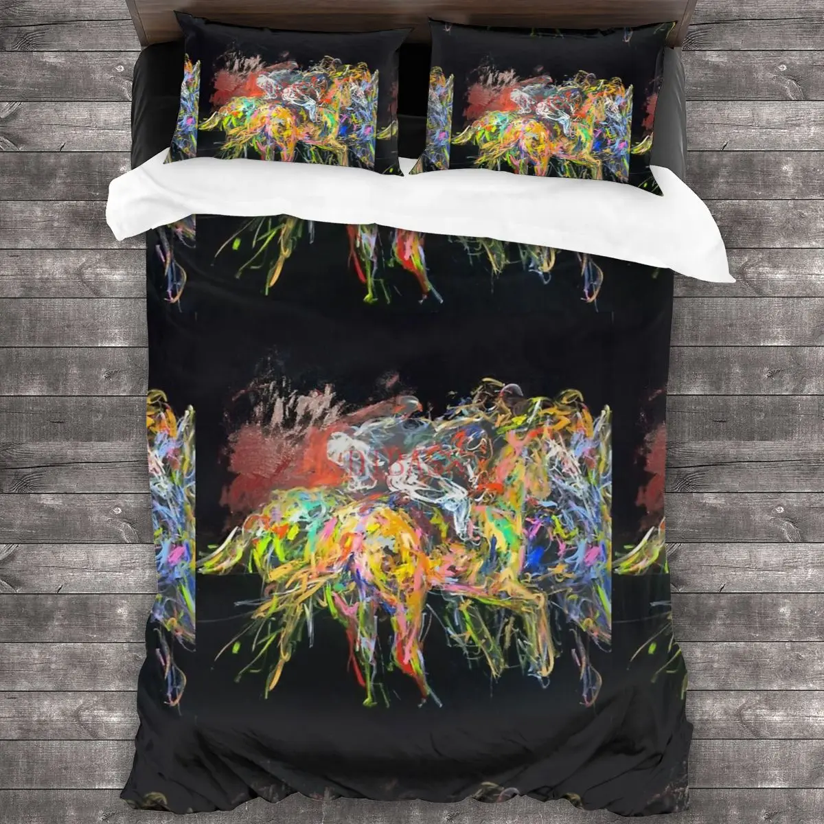 Derby Abstract 100%Pure Cotton Comforter Set with 2 Pillowcase,Soft Microfiber Duvet Cover Set, Bedding Sets Bed Set 
Derby Abstract 100%Pure Cotton Comforter Set with 2 Pillowcase,Soft Microfiber Duvet Cover Set, Bedding Sets Bed Set