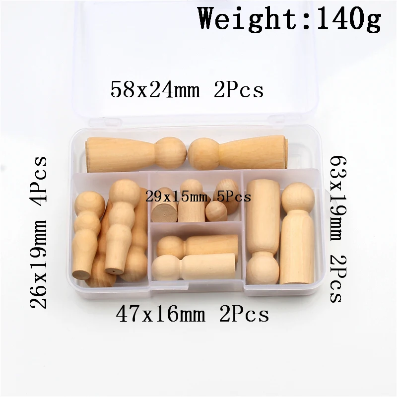 15pcs/Box Mixed Graffiti People Wooden Peg Dolls Toy Manual Painting People Dolls Crafts Unfinished Solid Wood DIY Accessory
15pcs/Box Mixed Graffiti People Wooden Peg Dolls Toy Manual Painting People Dolls Crafts Unfinished Solid Wood DIY Accessory