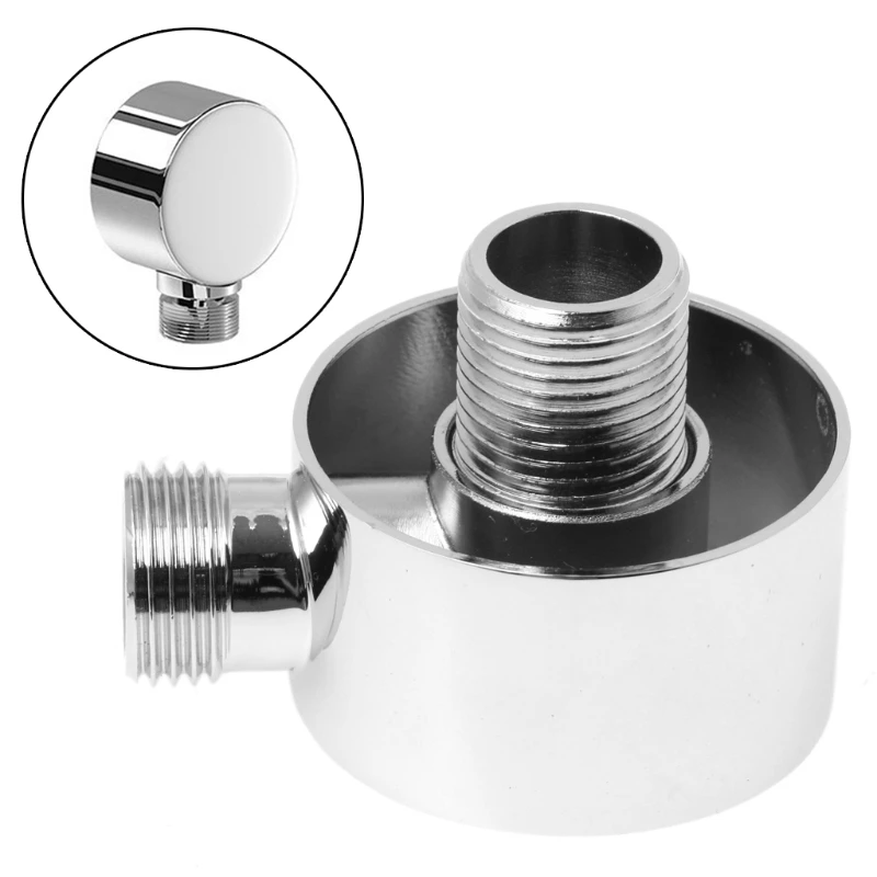 

Wall-Mounted Water Outlet Spout Solid Brass Concealed Shower Plumbing Hose Shower Connector