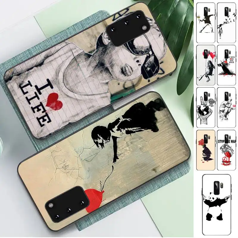 FHNBLJ Street Art Banksy Graffiti Phone Case for Samsung S10 21 20 9 8 plus lite S20 UlTRA 7edge 
FHNBLJ Street Art Banksy Graffiti Phone Case for Samsung S10 21 20 9 8 plus lite S20 UlTRA 7edge
