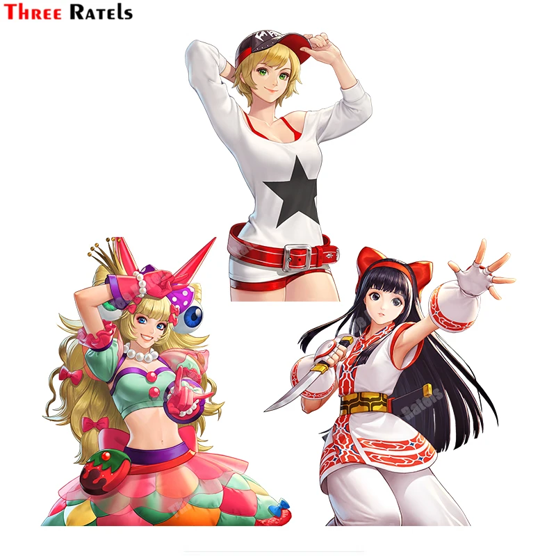 Three Ratels B624 Anime Cartoon Alice Nakoruru And Sylvie Paula KOFXIV Stickers For Bunper Fuel Tanks Cap Decor Waterproof Decal
Three Ratels B624 Anime Cartoon Alice Nakoruru And Sylvie Paula KOFXIV Stickers For Bunper Fuel Tanks Cap Decor Waterproof Decal