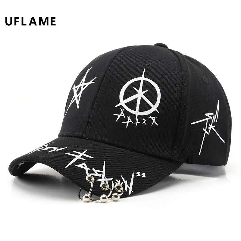 Trendy Printing Baseball Cap Designer Sunscreen Cotton Iron Hoop Hole Snapback Cap for Women Men Bone Hip Hop Gorras Dad Hat
Trendy Printing Baseball Cap Designer Sunscreen Cotton Iron Hoop Hole Snapback Cap for Women Men Bone Hip Hop Gorras Dad Hat